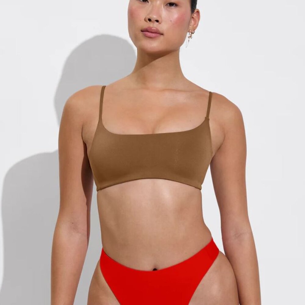 Left On Friday - Pool Days XL Top - Tan Lines Color